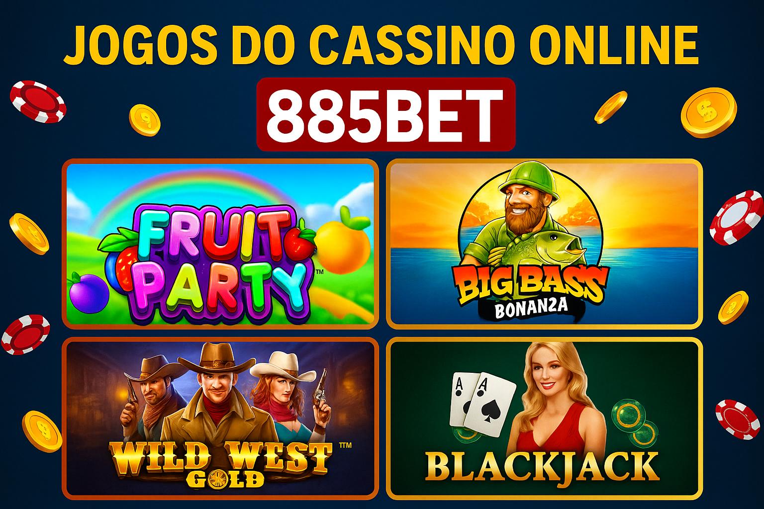 Jogos de cassino online inovadores e emocionantes na 885BET