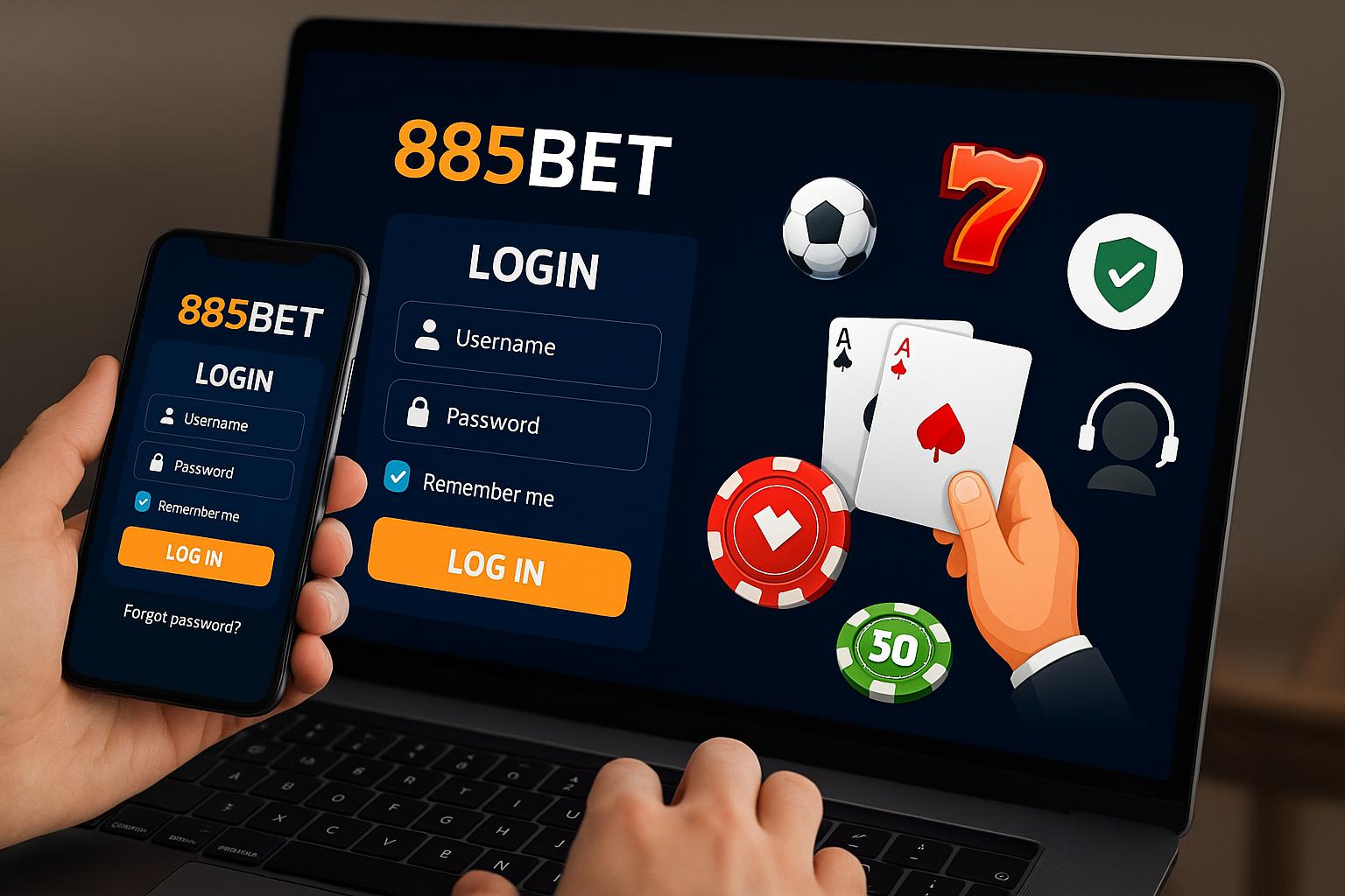 Registro na 885BET Garante Acesso a uma Vasta Seleção de jogo